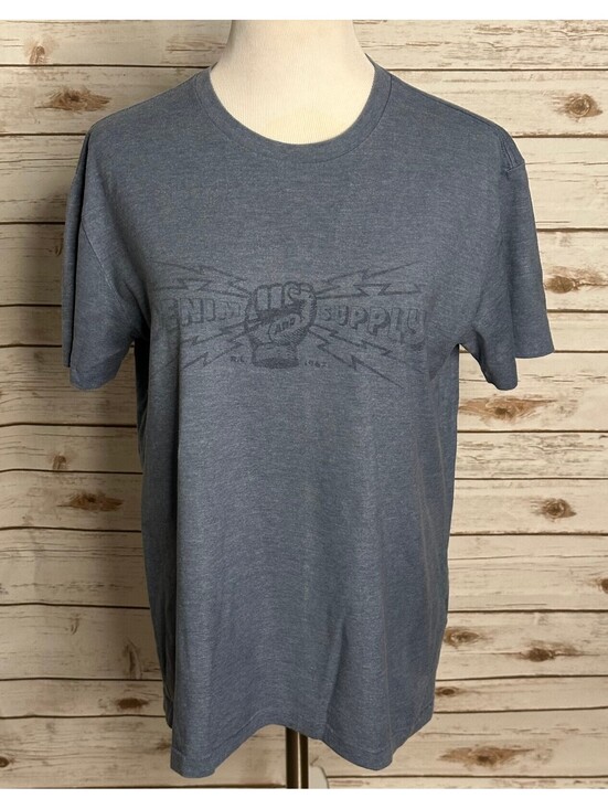 Denim & Supply Ralph Lauren Other - Denim & Supply Ralph Lauren heather blue short sleeve graphic tee Medium